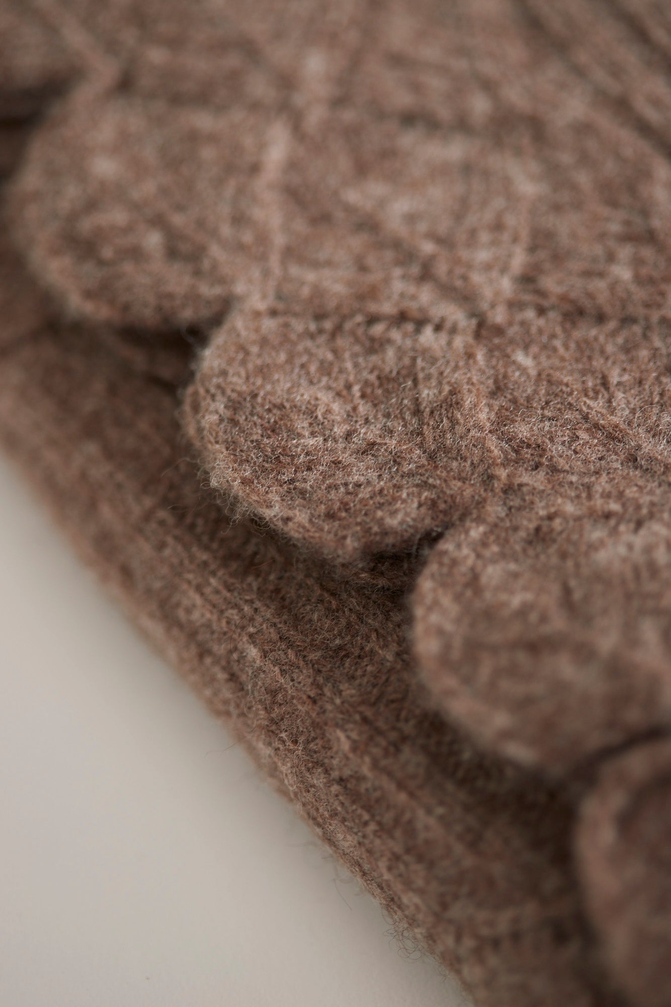 Yak & Merino wool blanket - Brown - Yomestudios
